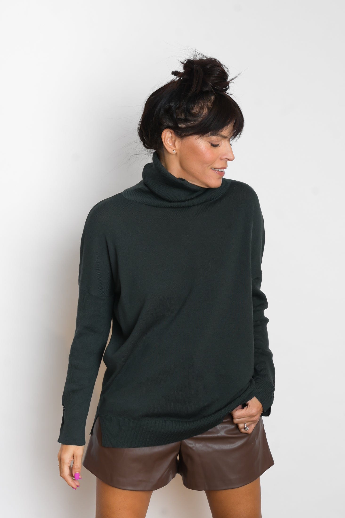 ALIMIA  סריג גולף ירוק image 6