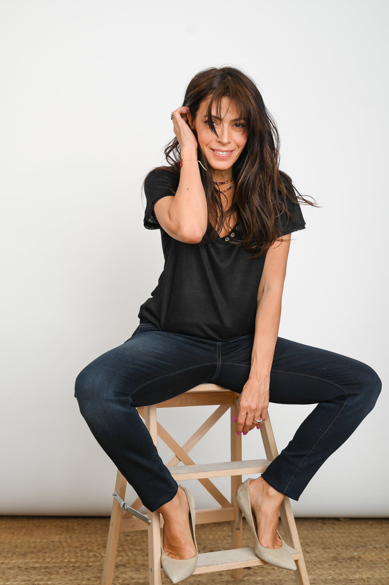 STREET  V חולצה שחורה image 7