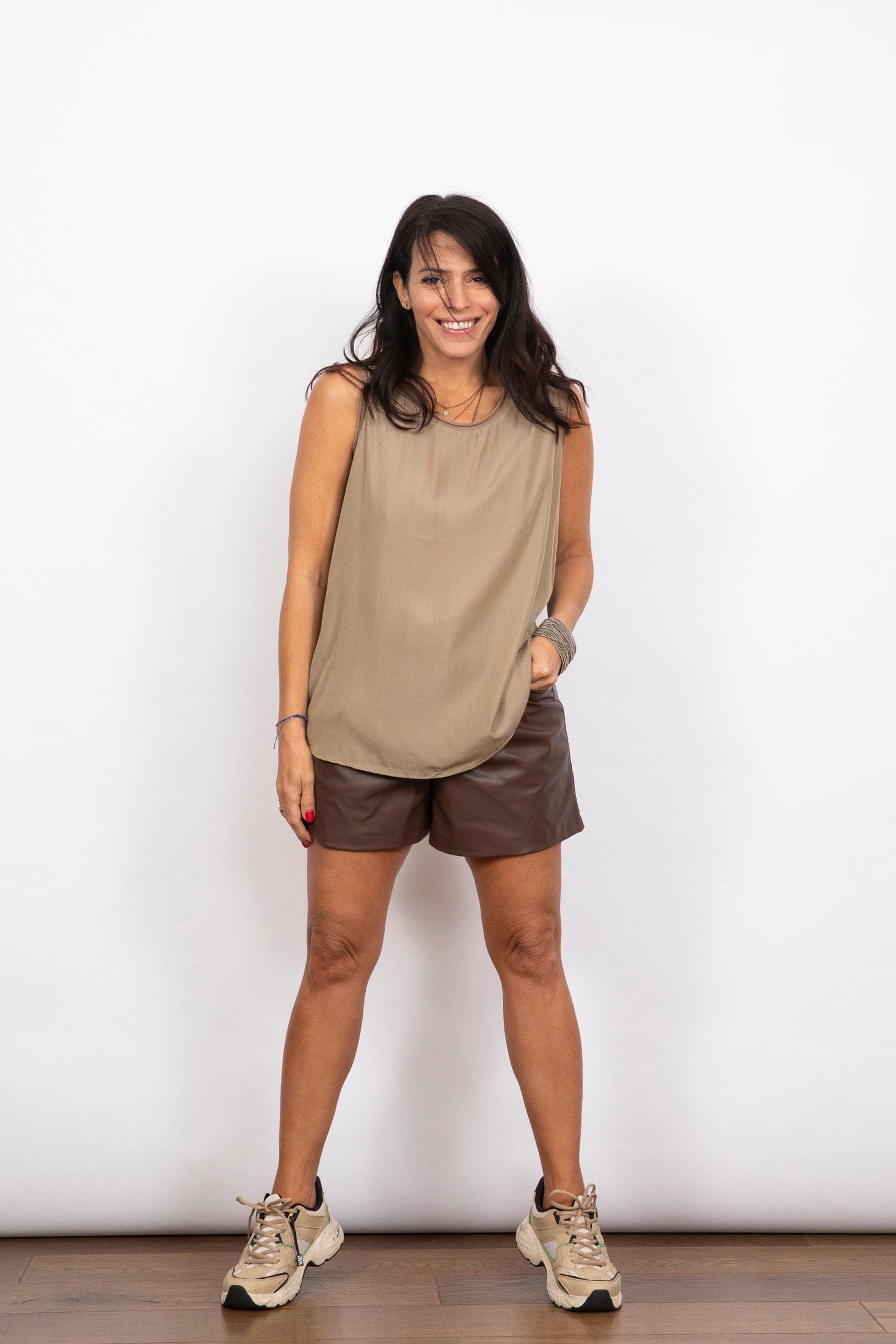 LUNA גופיה חאקי image 5