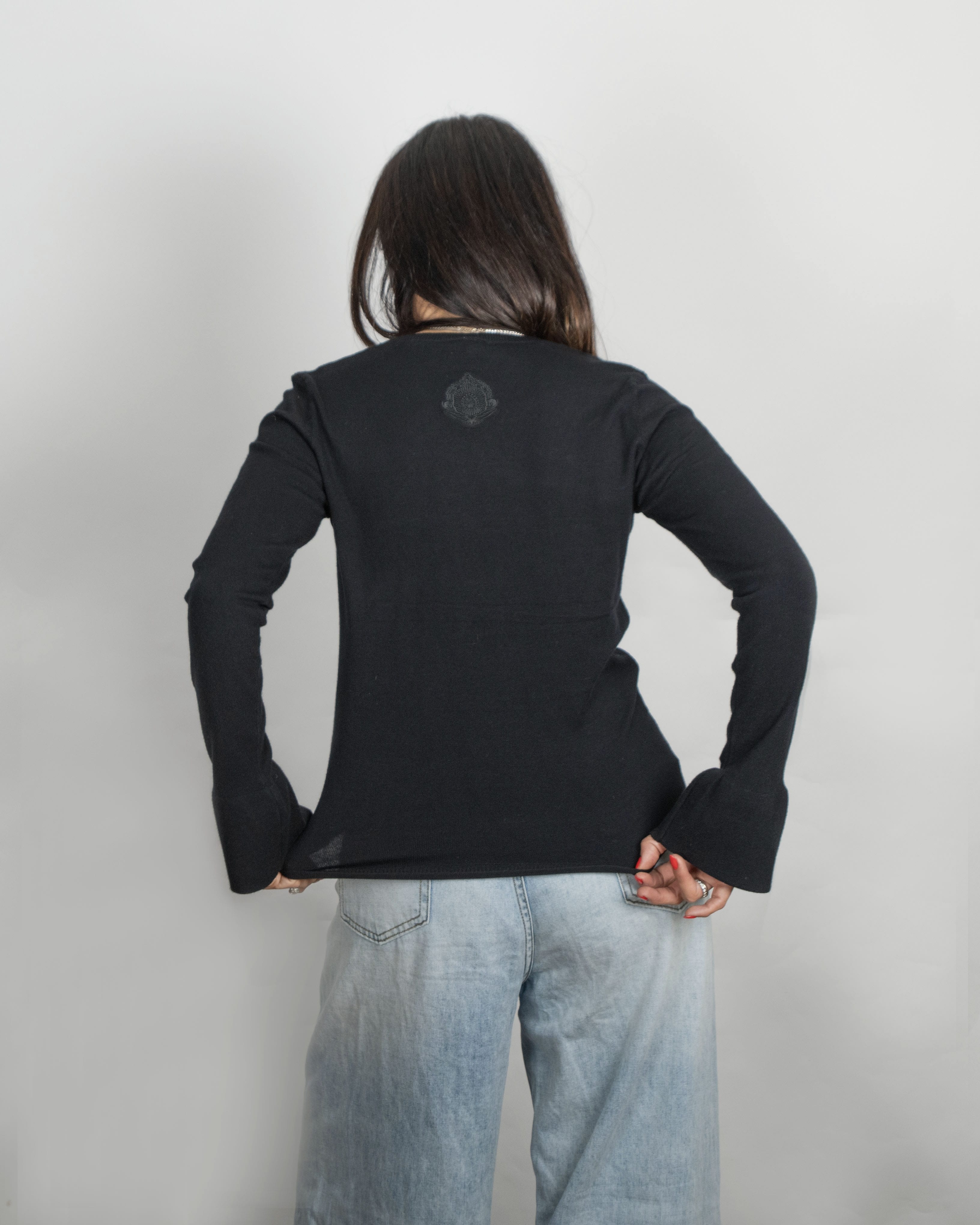 ARIANA סריג בייסיק שחור image 1