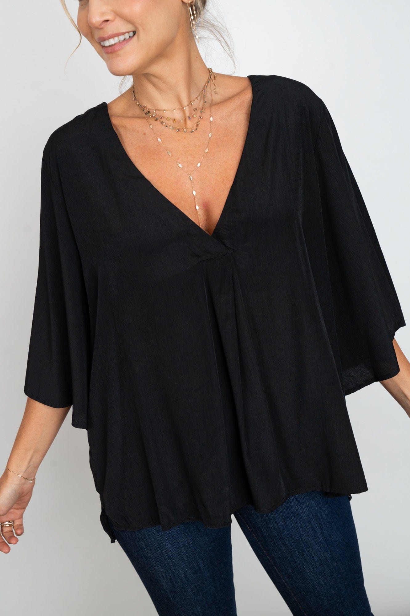 ROKE חולצה שחורה image 2