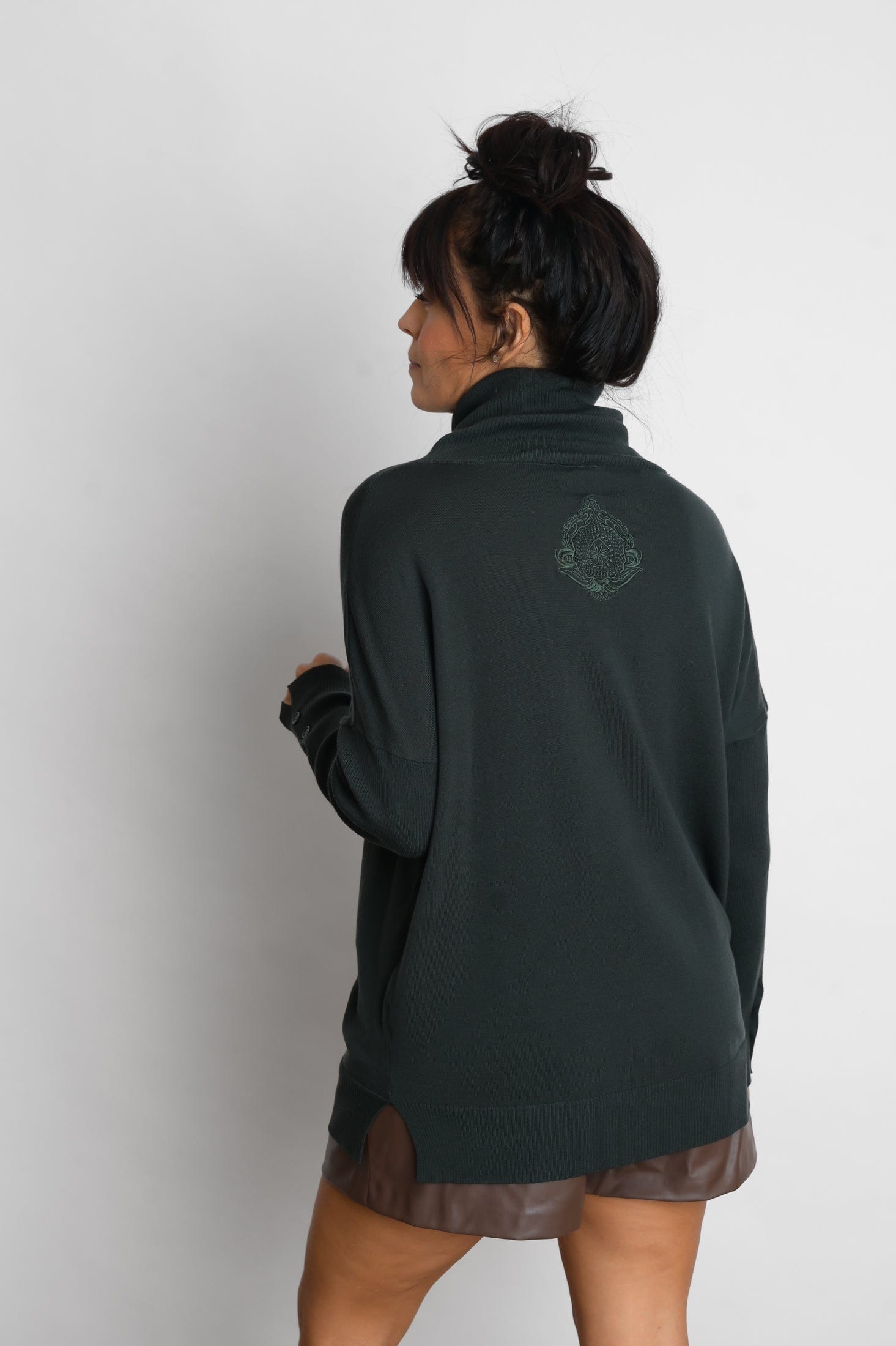 ALIMIA  סריג גולף ירוק image 13