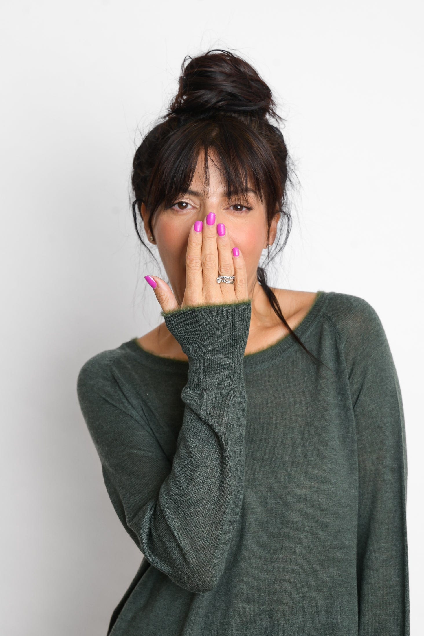 LIPSI סריג עגול ירוק image 2