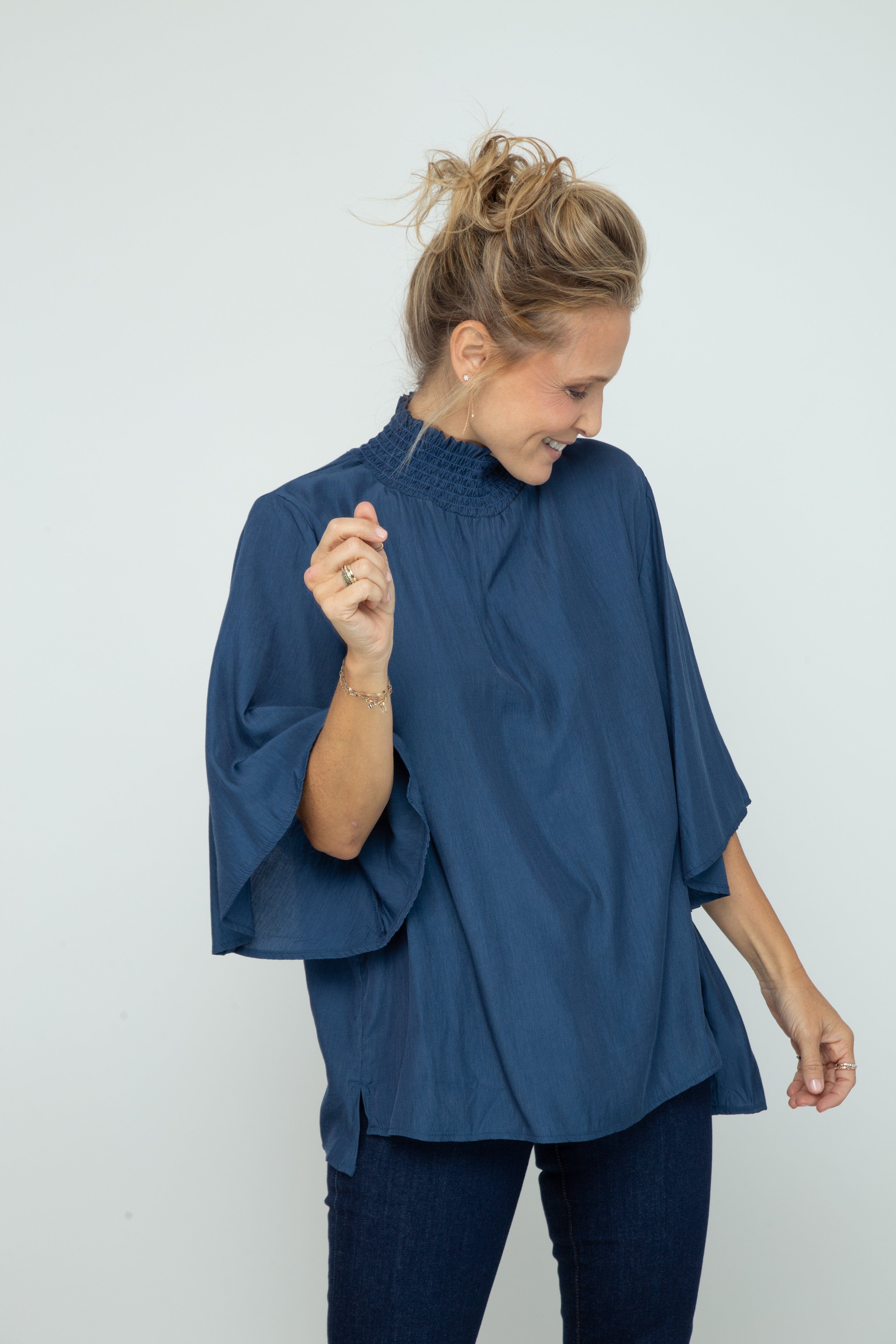 ATHENA NEW חולצה כחולה image 3