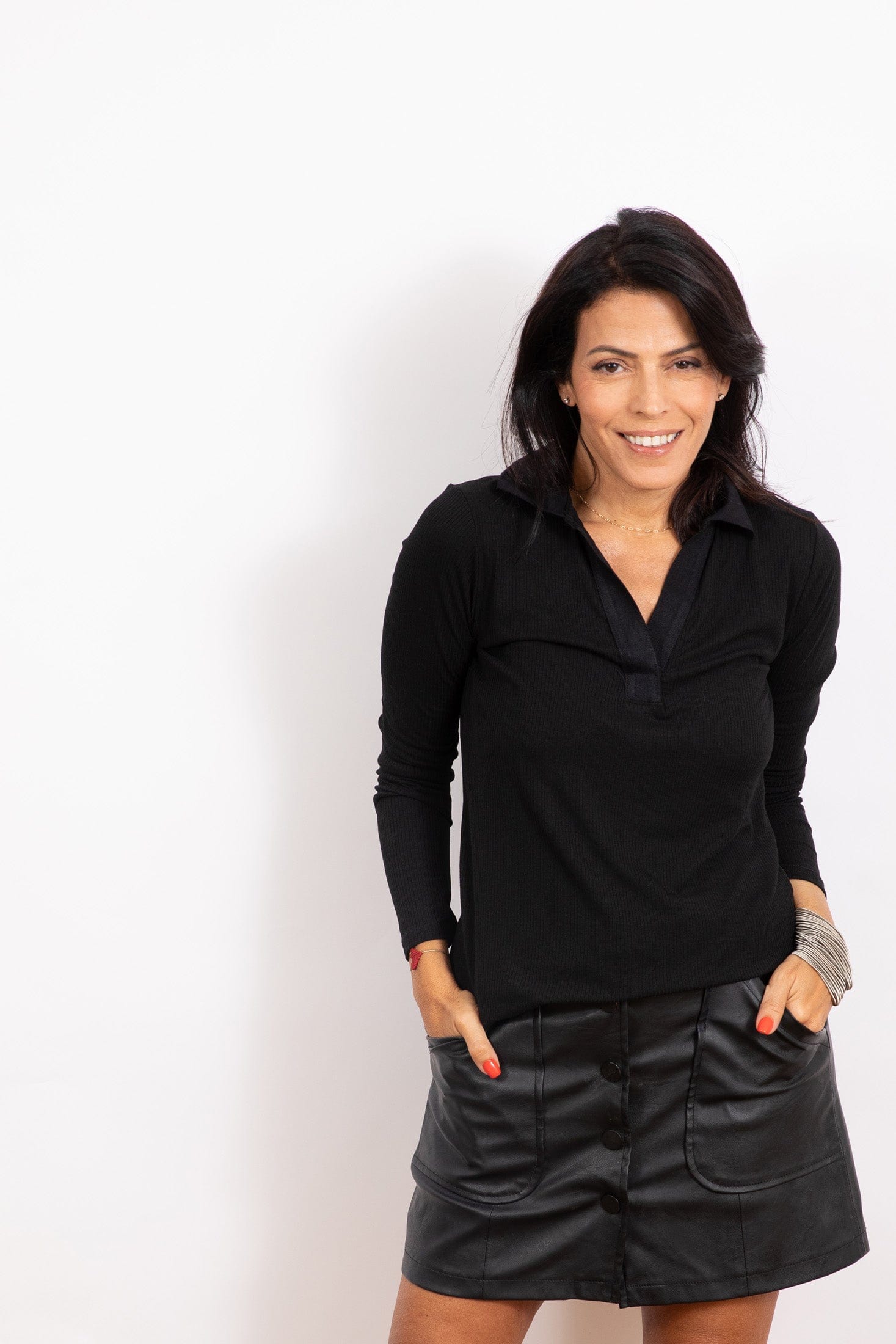 I SHIRT  חולצה שחורה image 3