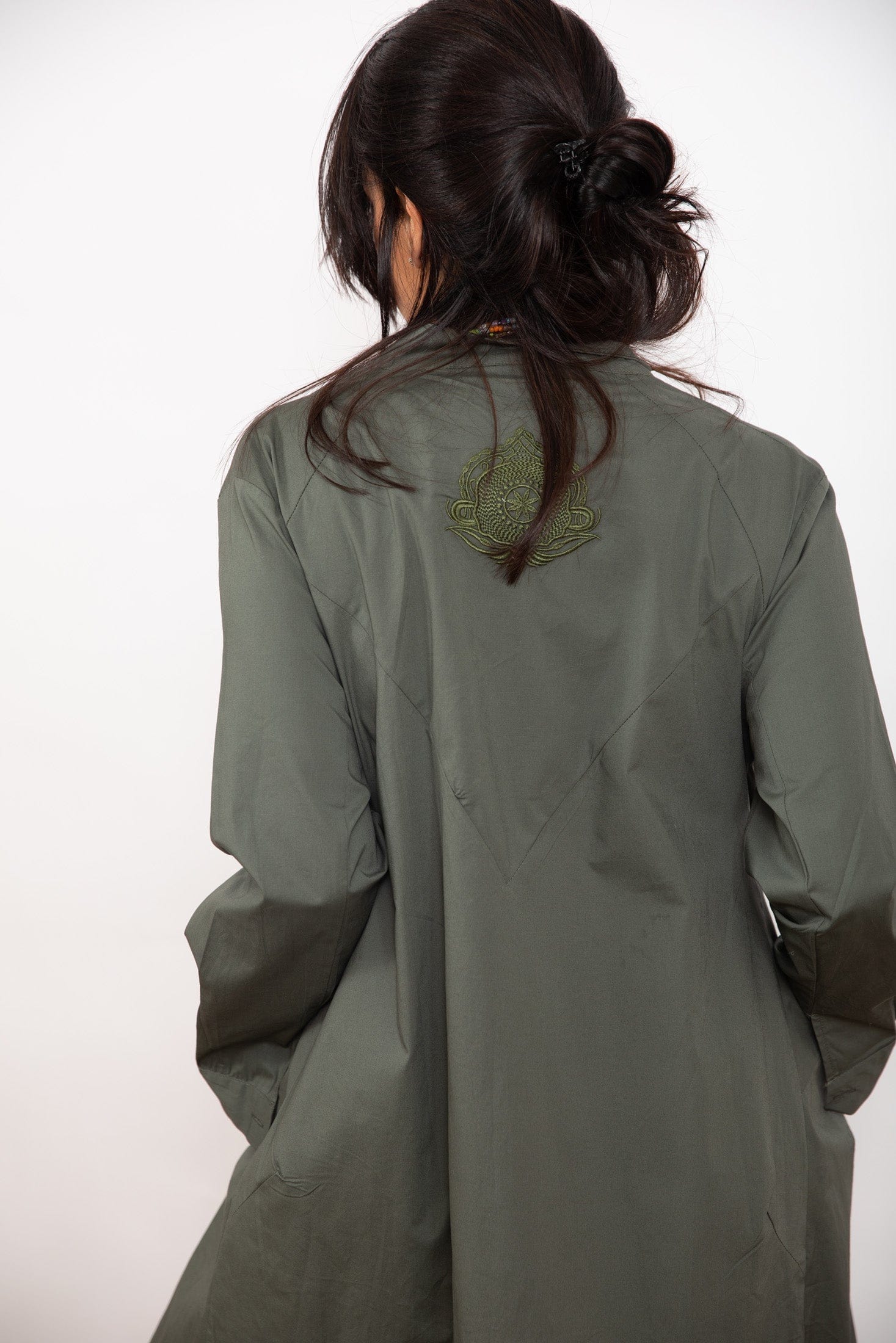 C DREES שמלה ג'קט אוברסייז image 6