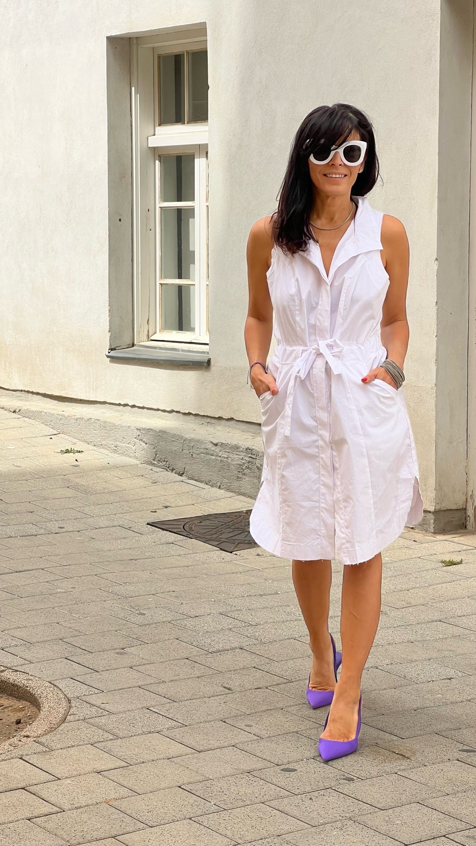 MAIA שמלה לבנה image 8