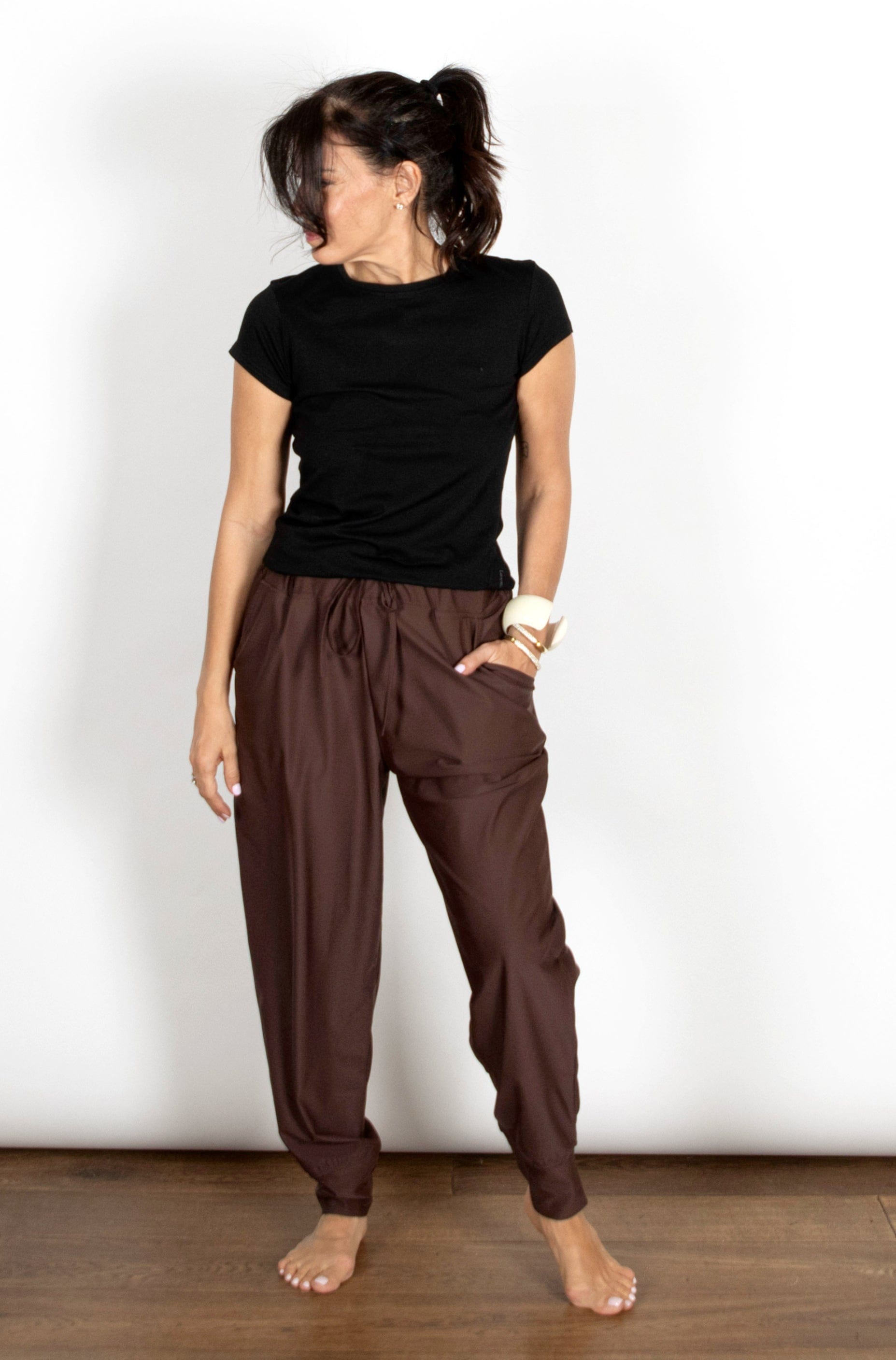 NIR חולצה שחורה בייסיק image 0