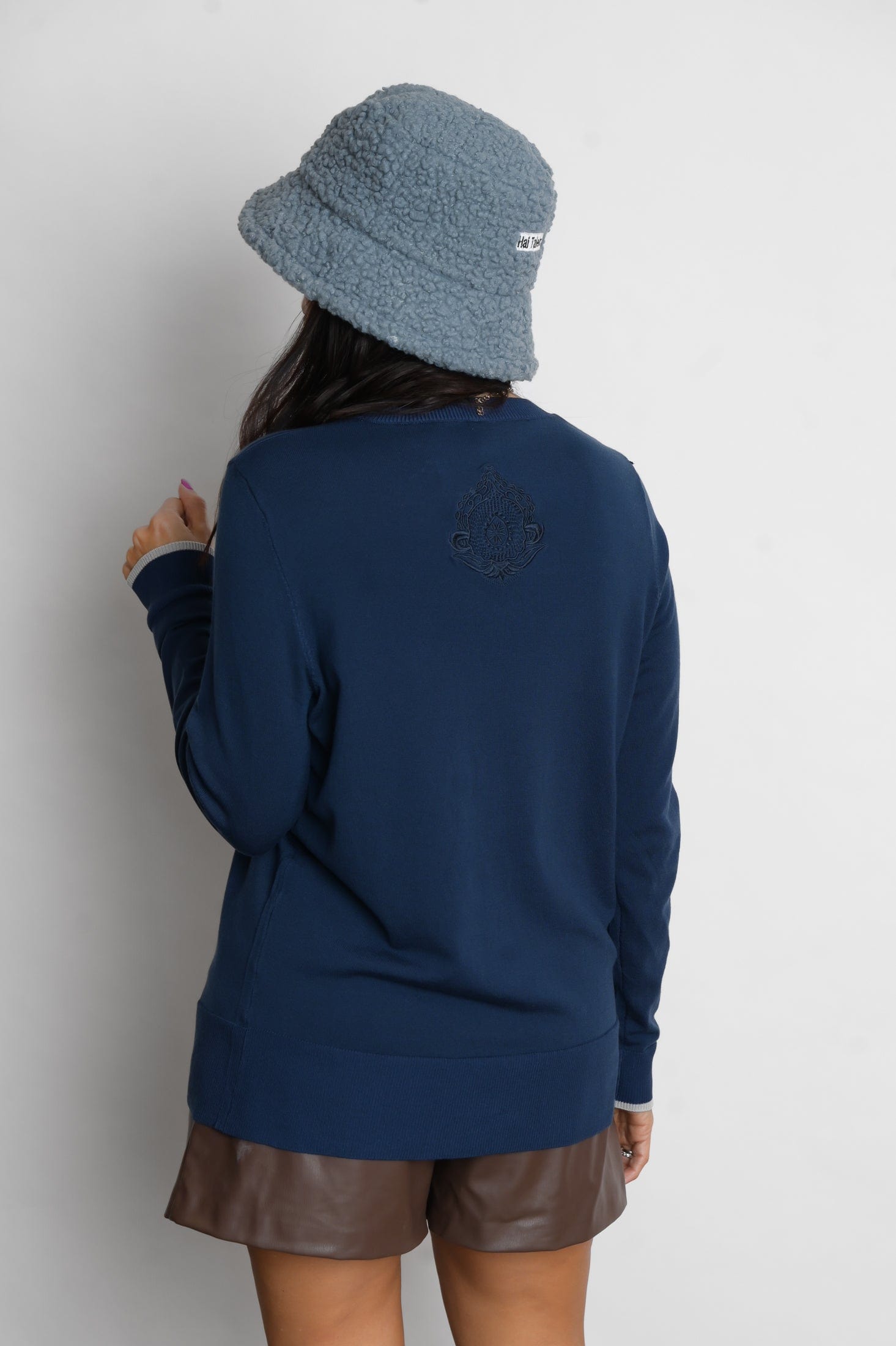 KASOSS  סריג כחול קלאסי image 7