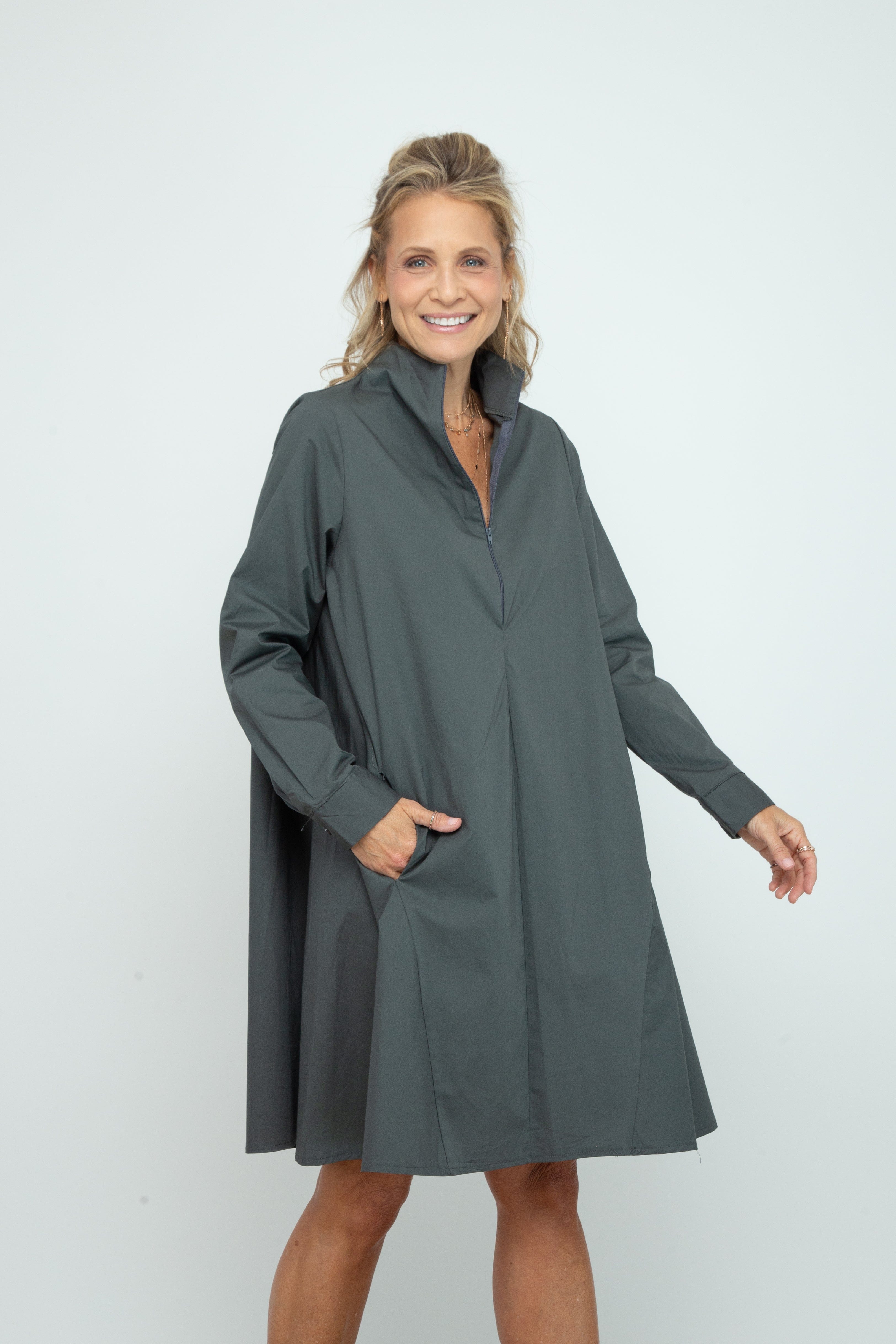 TWO שמלה רוכסן  image 3