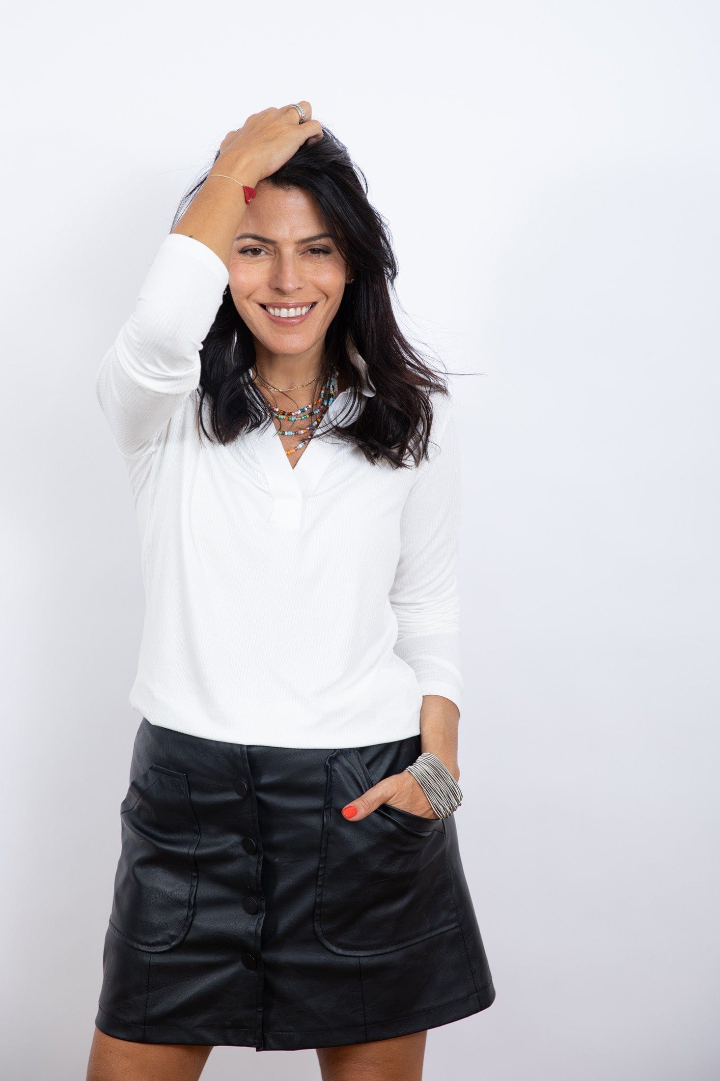 I SHIRT  חולצה לבנה image 5