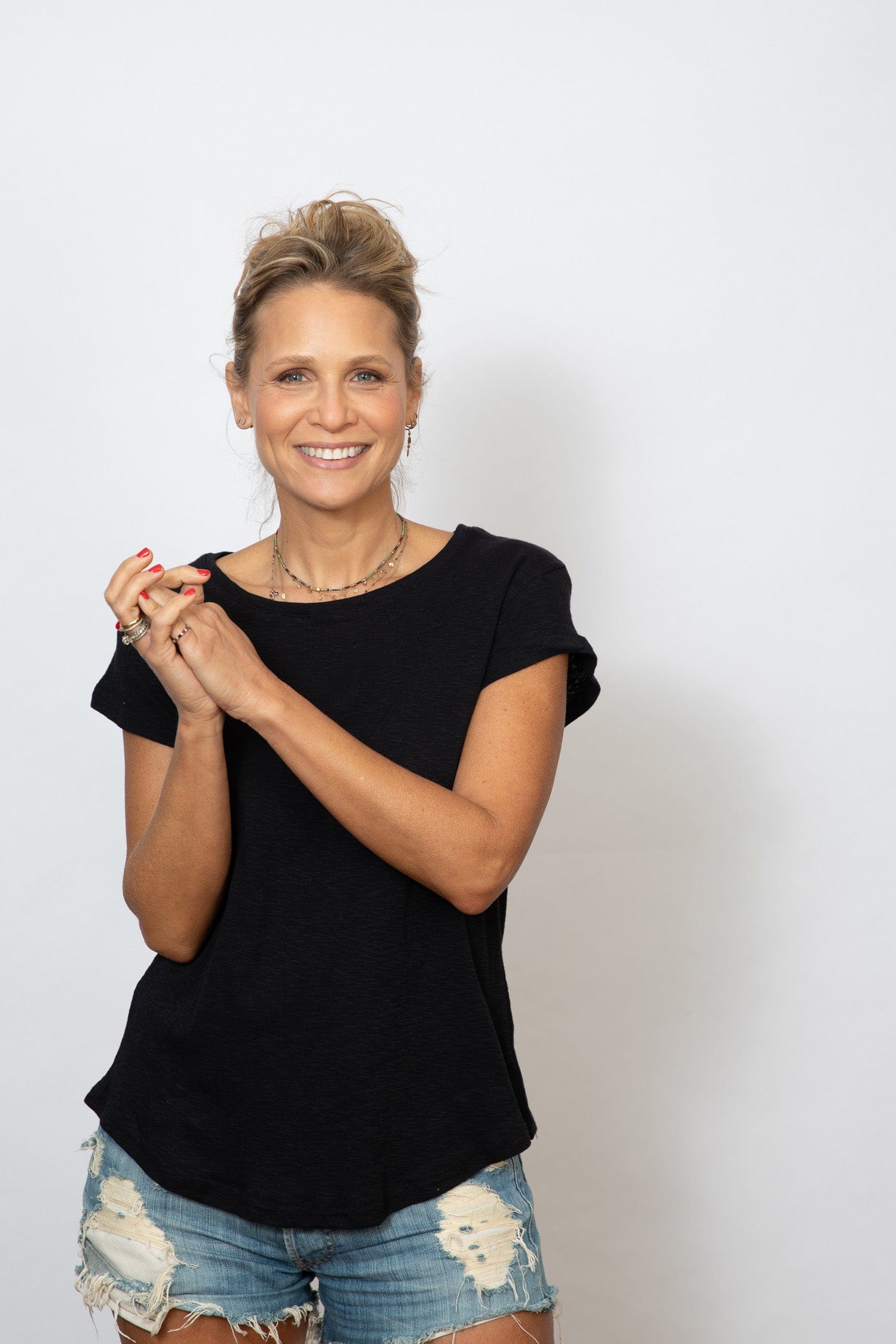 MARS  חולצה בייסיק שחורה image 6