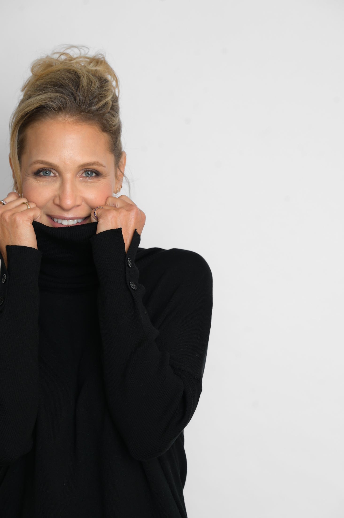 ALIMIA סריג שחור גולף image 8