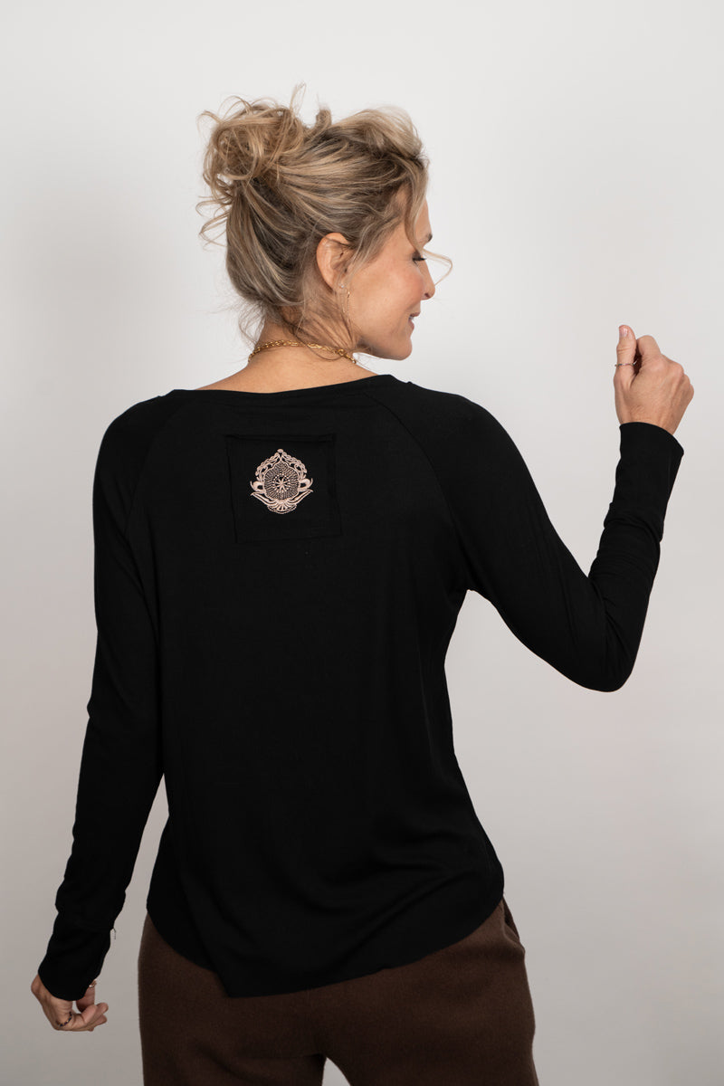 MIAMI חולצה שחורה