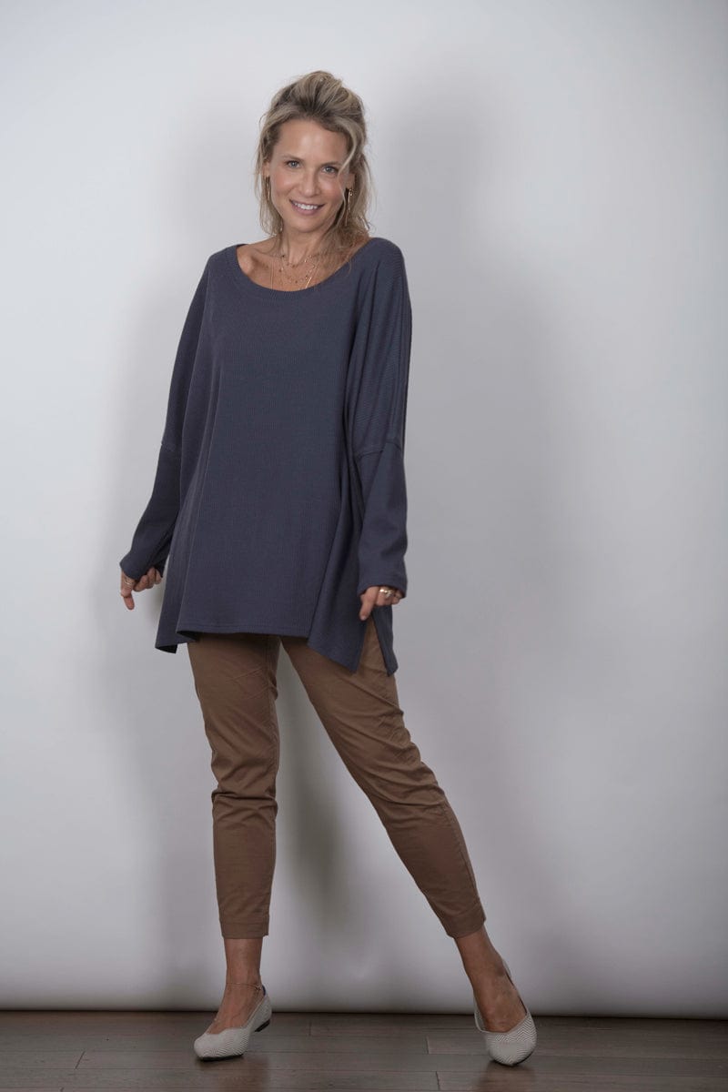 LARRY חולצה אוברסייז אפור