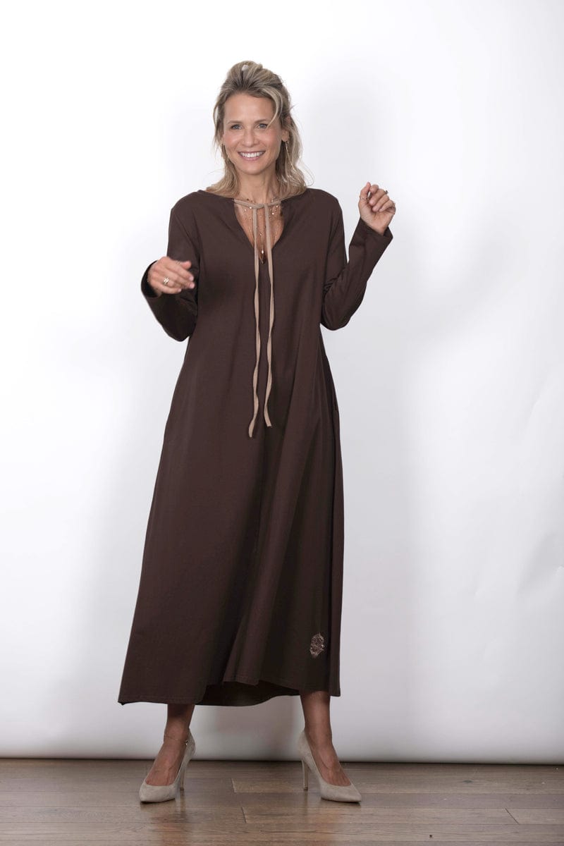 RONI שמלה חומה