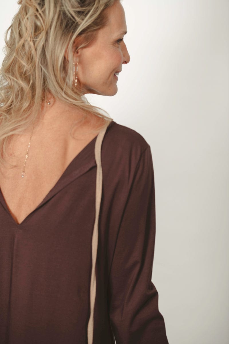 RONI שמלה חומה