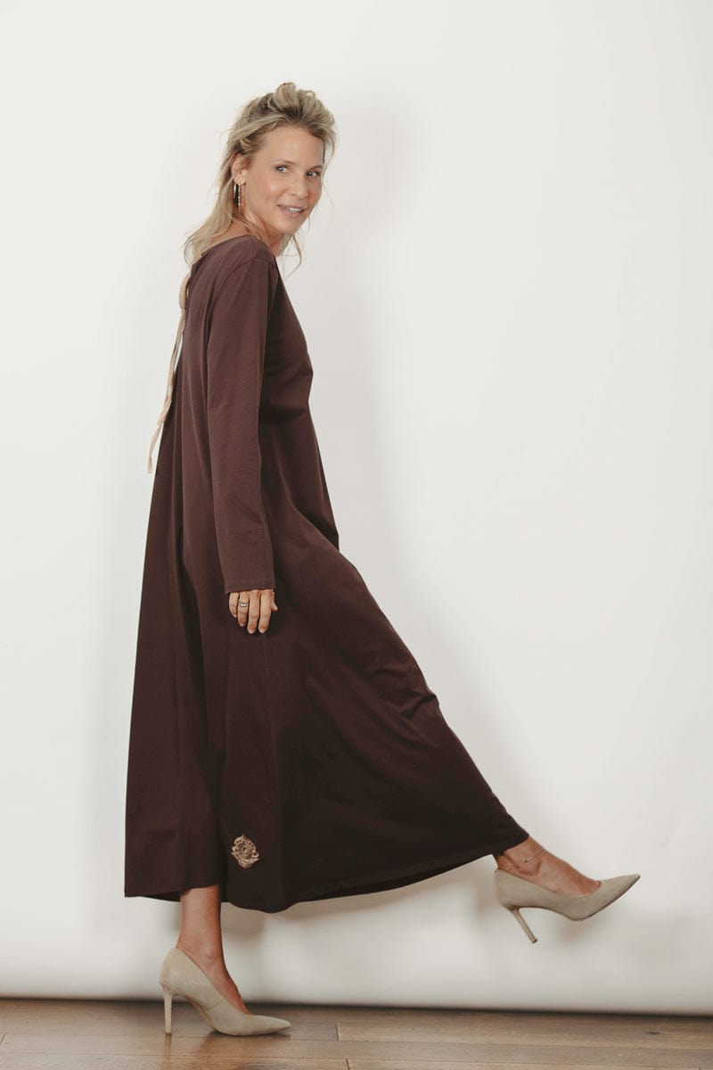 RONI שמלה חומה