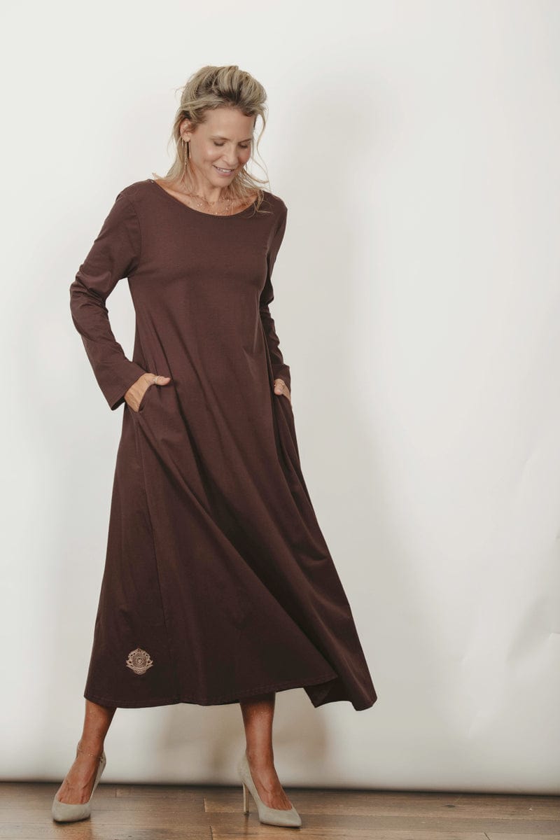 RONI שמלה חומה