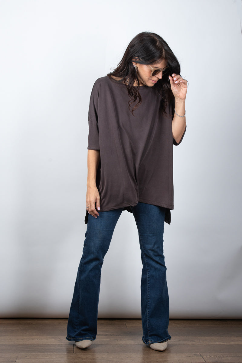 IRIS חולצה אוברסייז גדולה