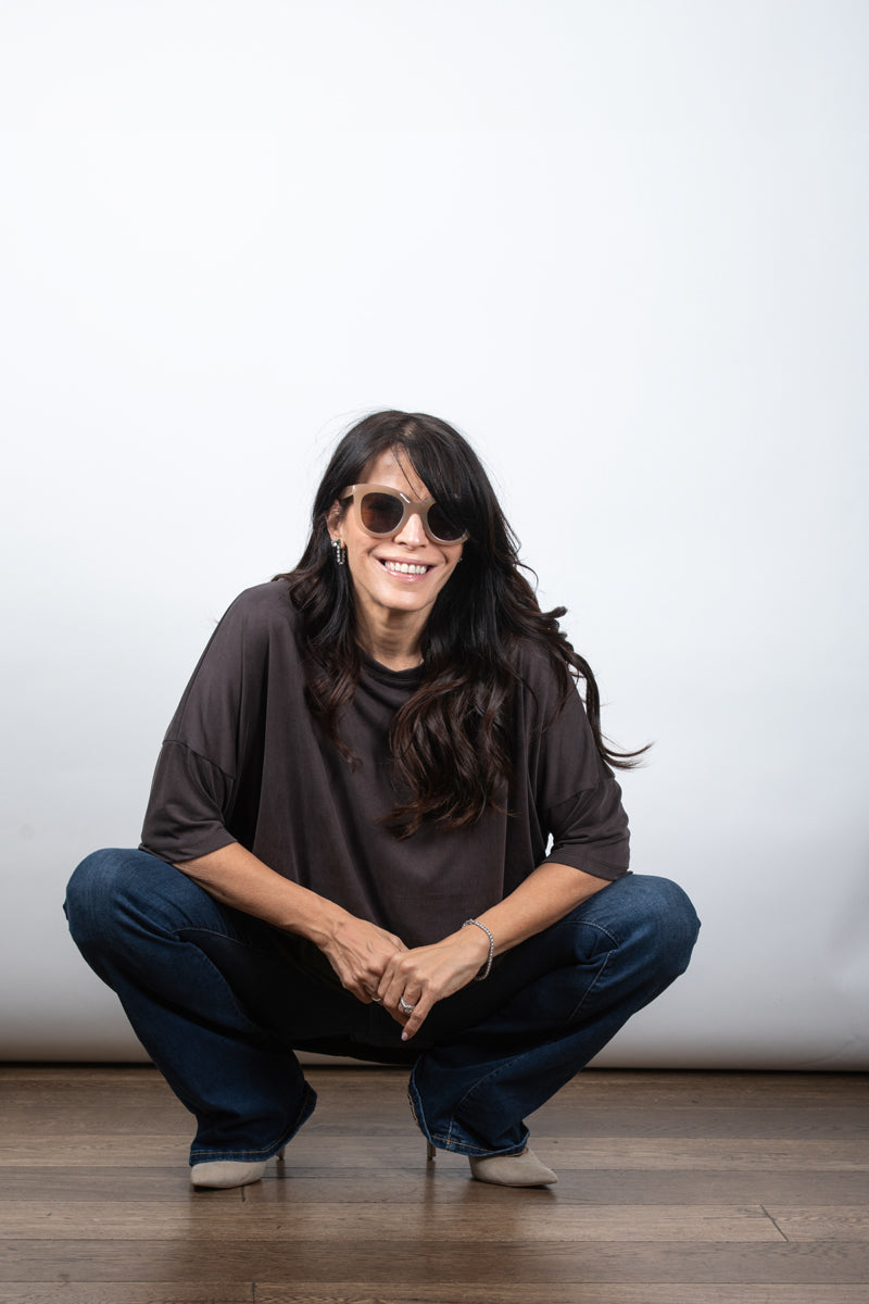 IRIS חולצה אוברסייז גדולה