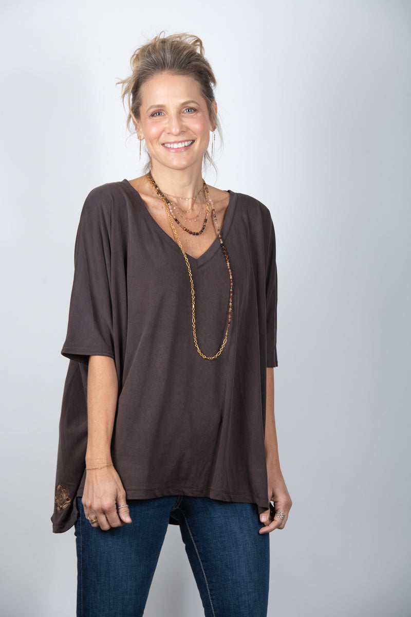 EOS V חולצה אוברסייז בייסיק