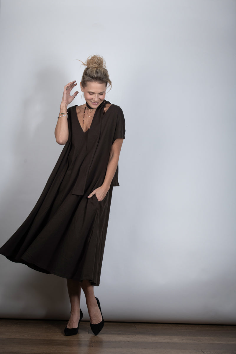 MERESLS שמלה אוברסייז