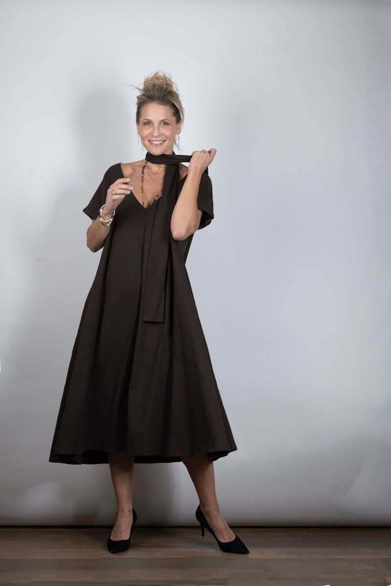 MERESLS שמלה אוברסייז