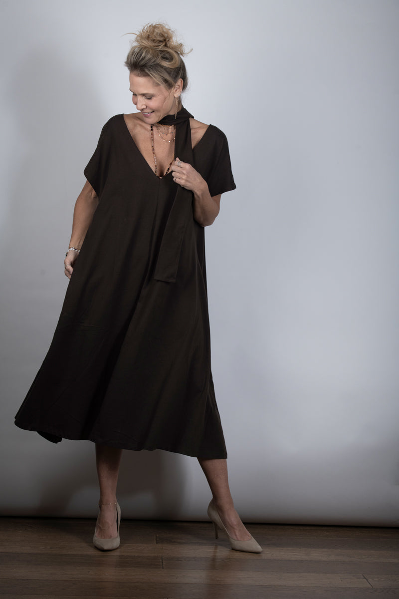 MERESLS שמלה אוברסייז