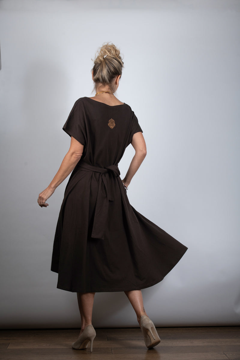 MERESLS שמלה אוברסייז