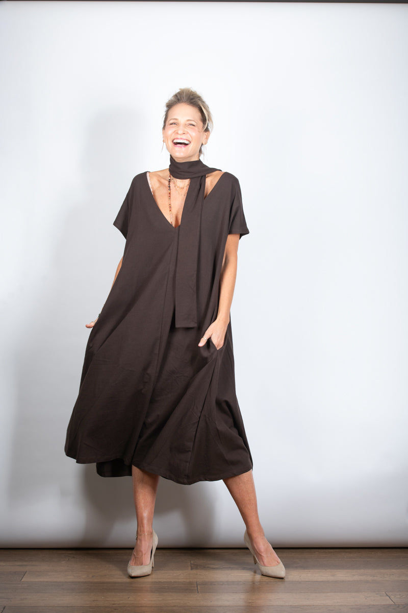 MERESLS שמלה אוברסייז