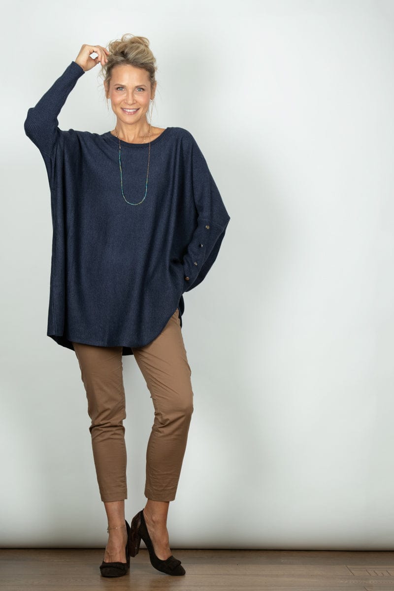 PULSE סריג אוברסייז כחול גדול