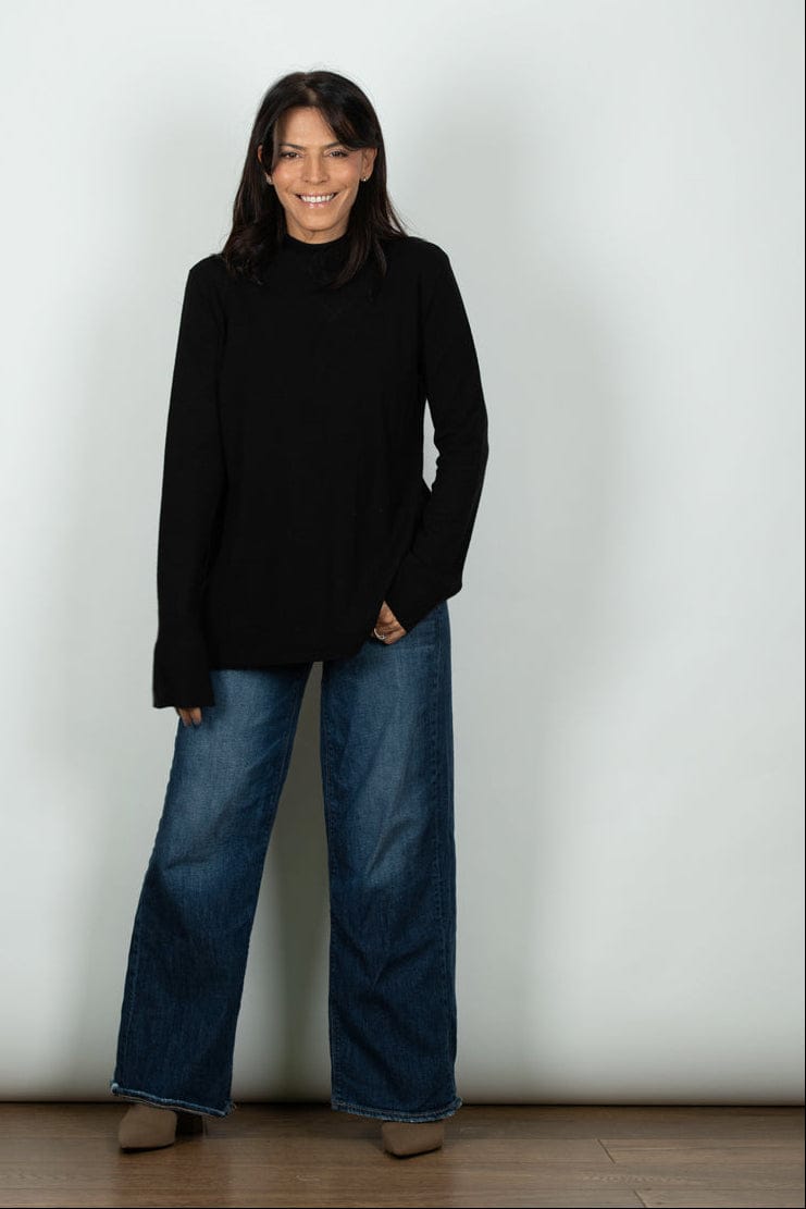 FLAIR סריג מיני גולף שחור