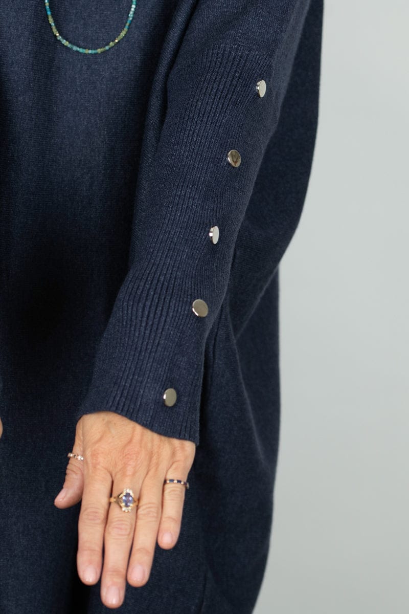 PULSE סריג אוברסייז כחול גדול