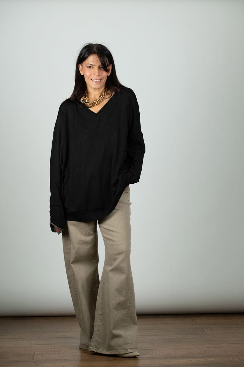 FROST אוברסייז V סריג שחור