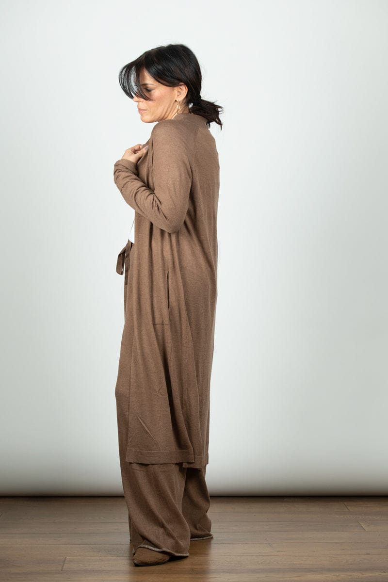 SOFTLY עליונית סריג חומה