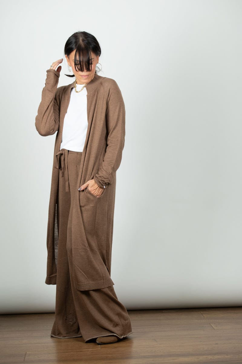 SOFTLY עליונית סריג חומה