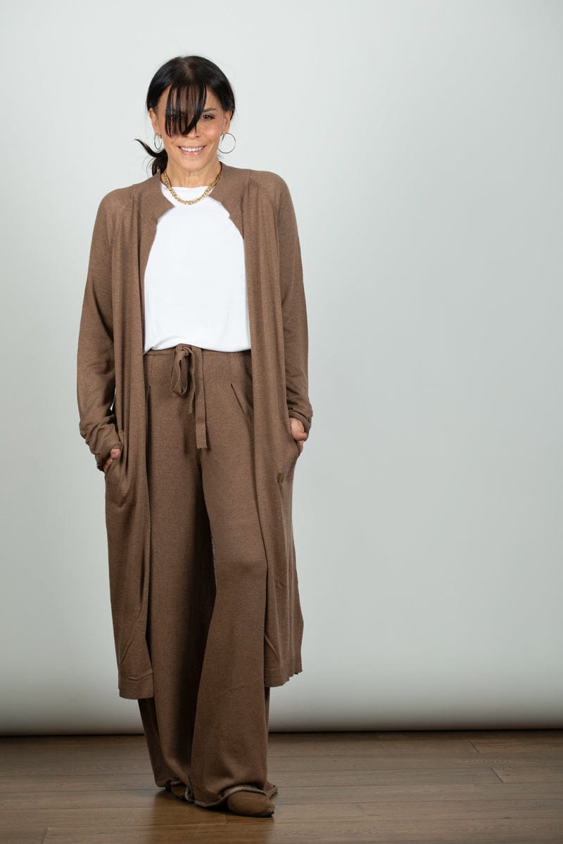 SOFTLY עליונית סריג חומה