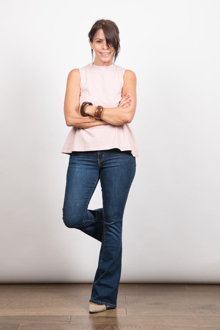 OZ גופיה ורודה