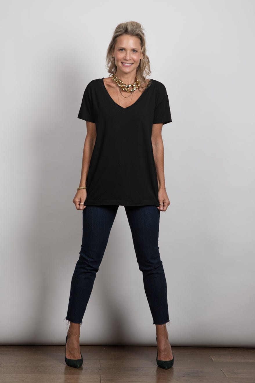 AMOS V חולצה שחורה