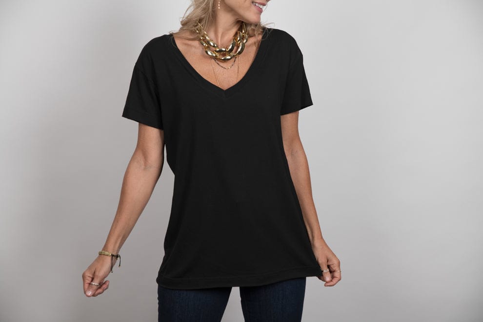 AMOS V חולצה שחורה