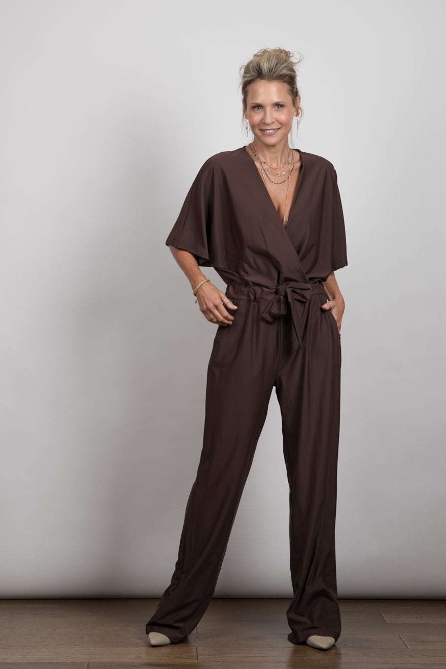 TOM אוברול חום