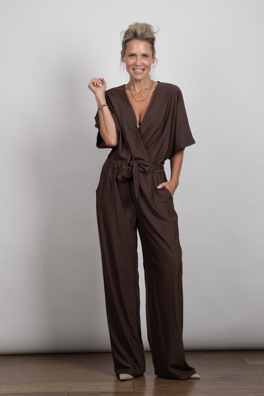 TOM אוברול חום