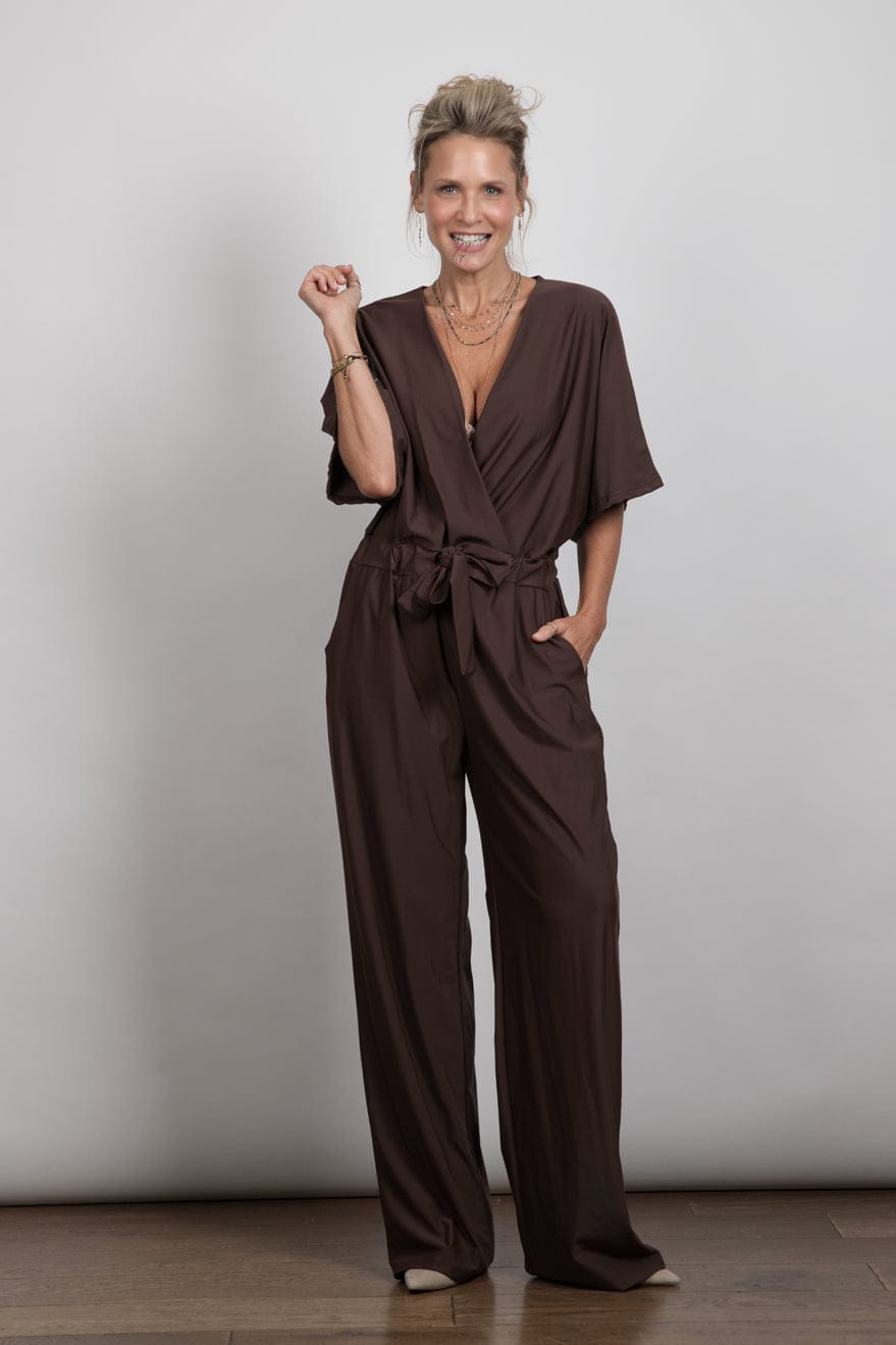 TOM אוברול חום