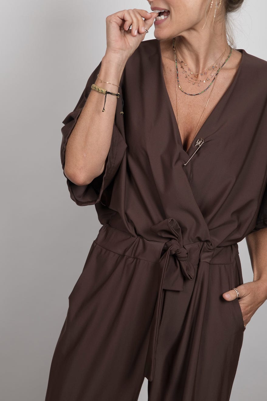 TOM אוברול חום