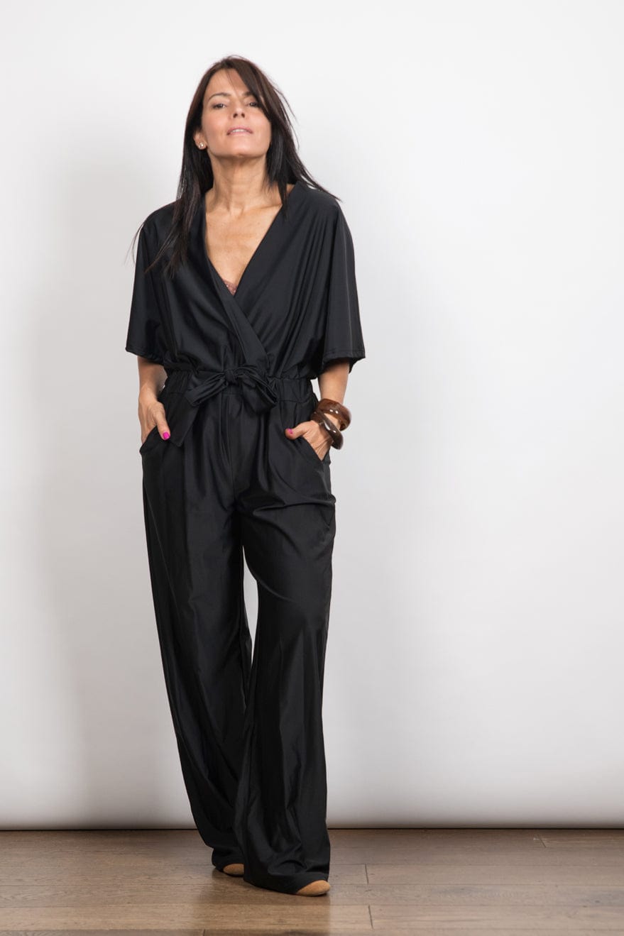 TOM אוברול שחור