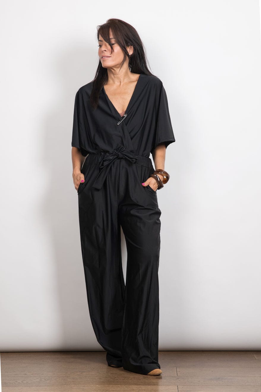 TOM אוברול שחור