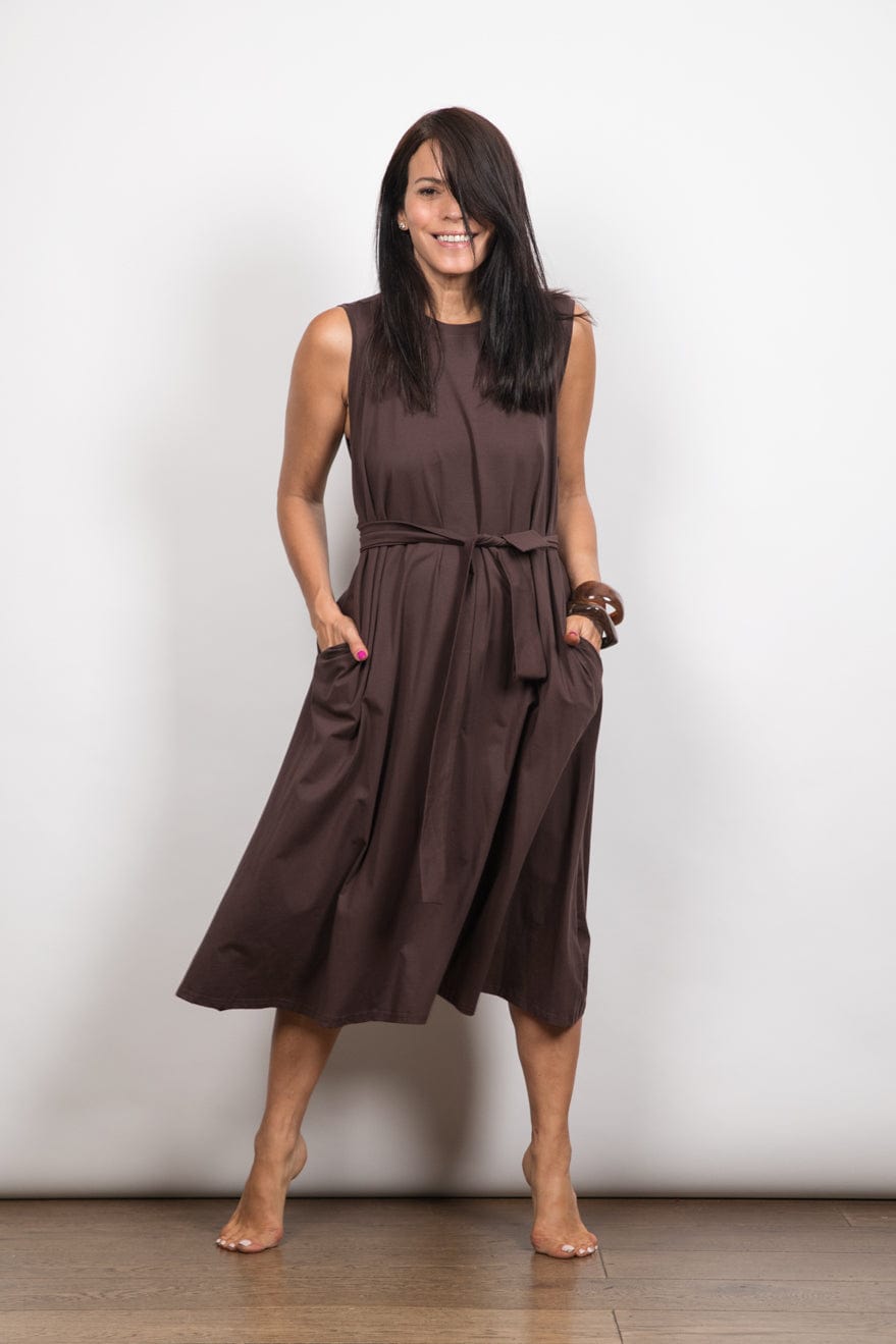 DOLEV שמלה חומה