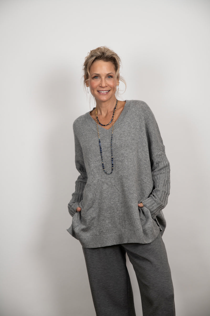 FROST v סריג אוברסייז אפור