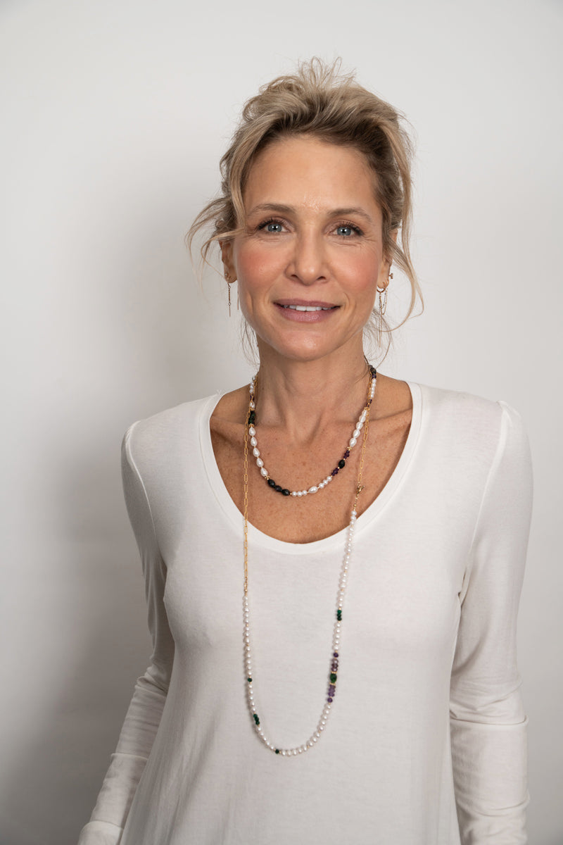 שרשרת Pearl Long